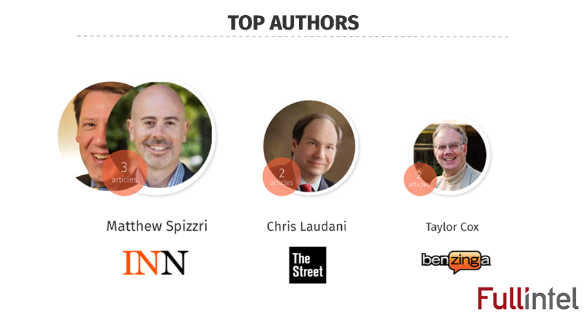 Top Authors of Semicon West 2016