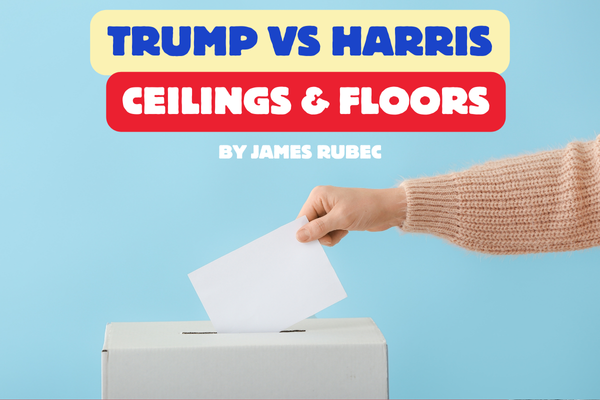 Trump vs VP Harris: In 2024 Trump’s ‘Ceiling’ is Harris’ ‘Floor’