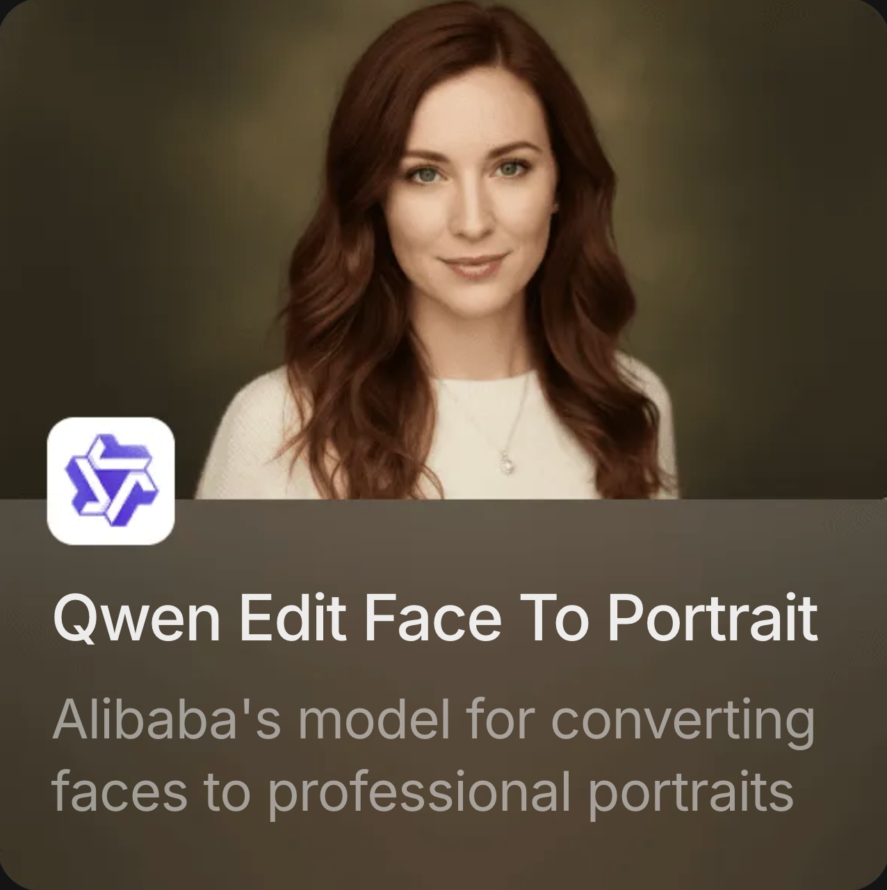 Qwen Edit Face to Portrait