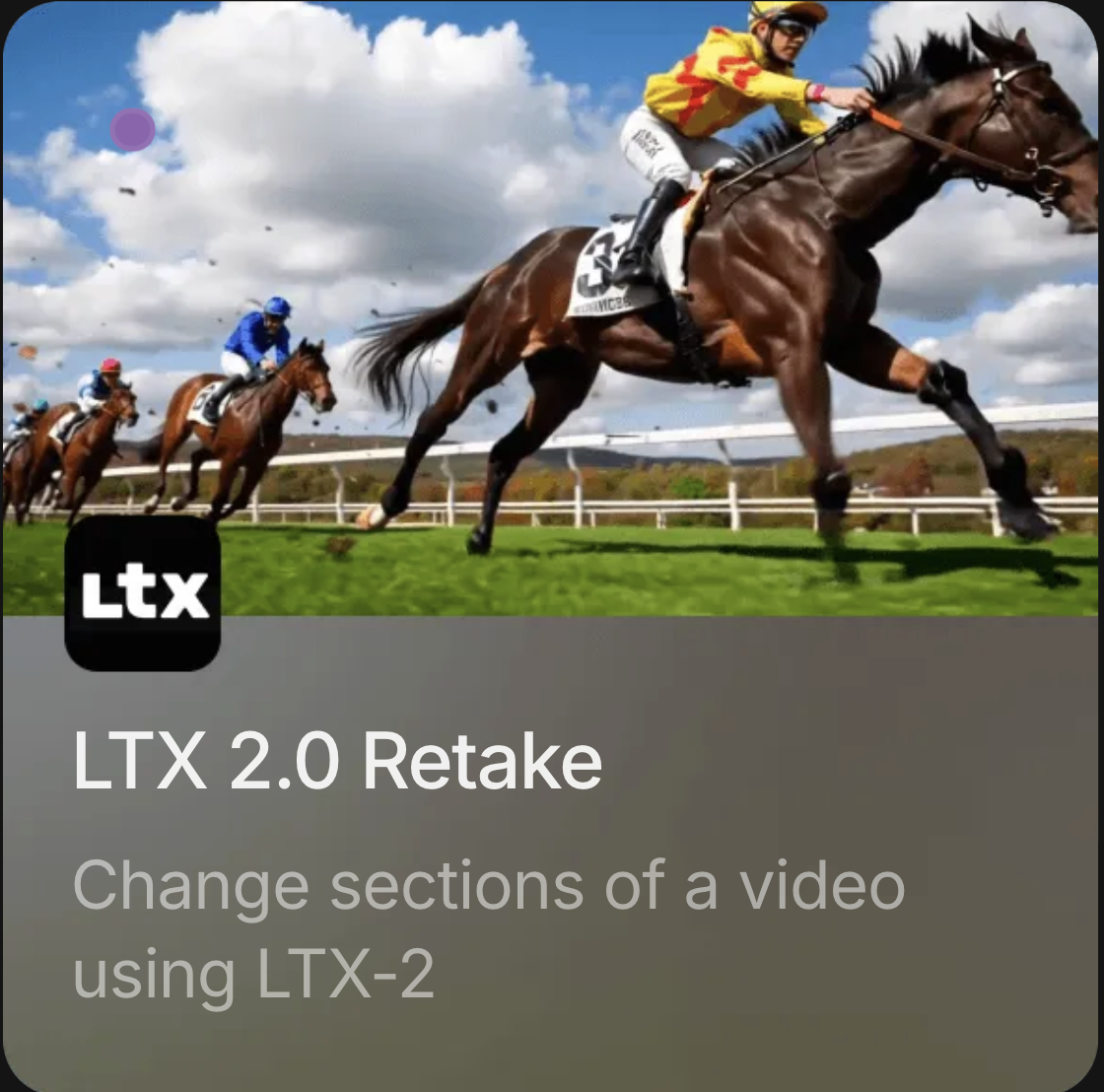LTX 2.0 Retake