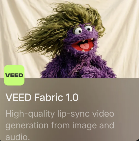 VEED Fabric 1.0